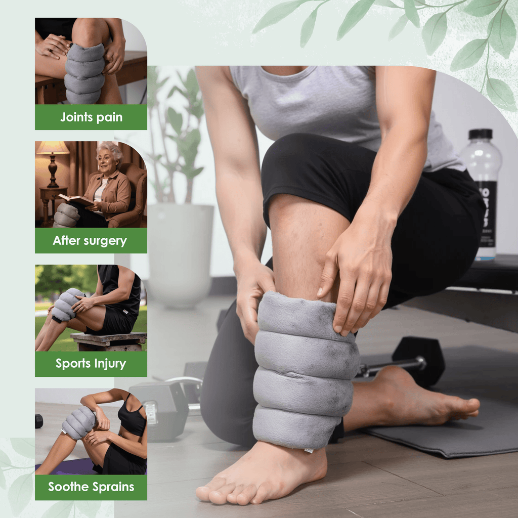 Knee Microwave Heating Pad for Knee Pain Relief-1