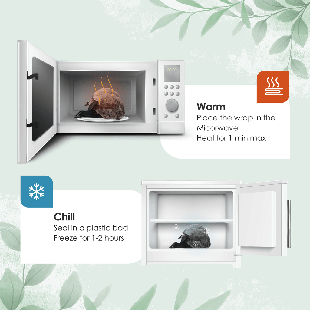 Knee Microwave Heating Pad for Knee Pain Relief-2