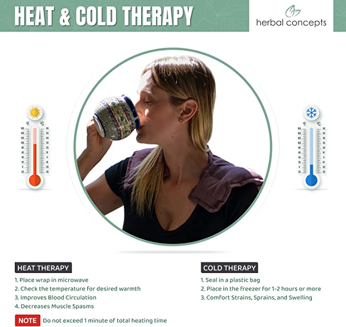 Soothing Neck and Shoulder Wrap with 12 Essential Herbs-2