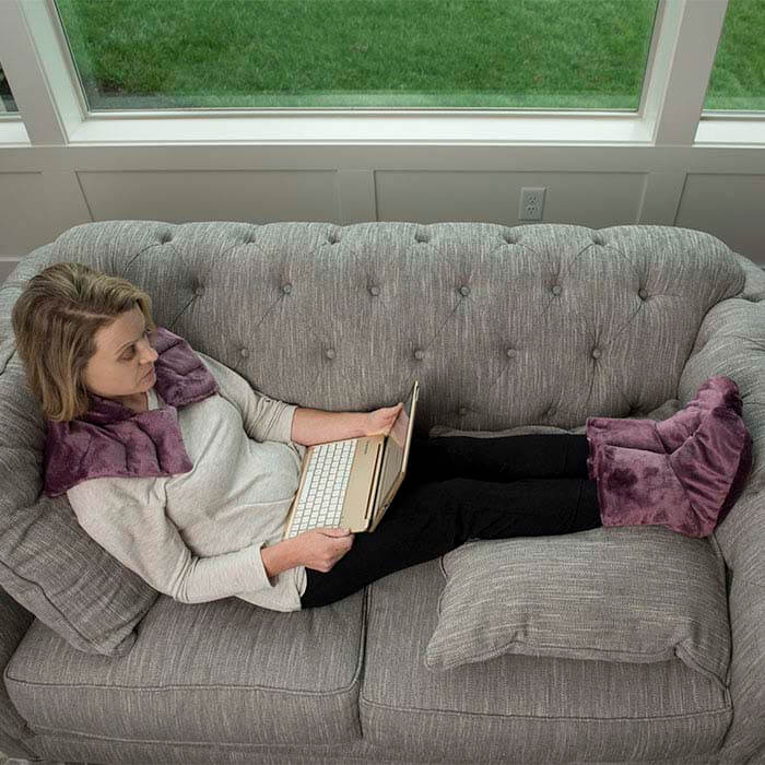 Comfort Booties for Stress & Aches Relief with 12 Herbs,  Winter Booties-1