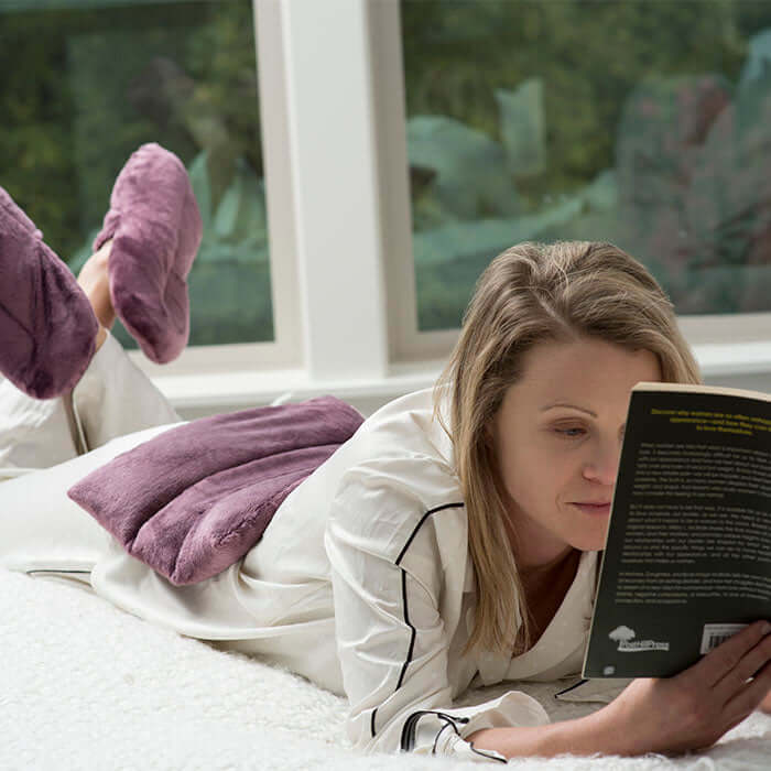 Comfort Slippers Hot/Cold Aromatherapy with 12 Herbs & Essential Oil-1