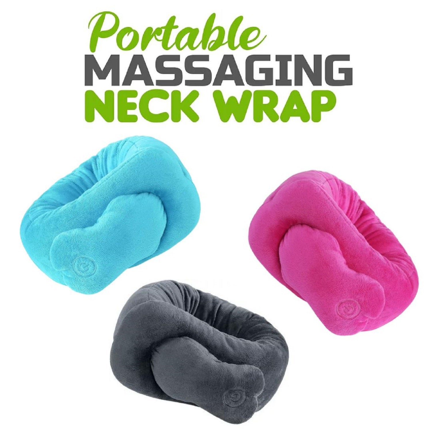 Portable Neck & Shoulder Adjustable Massaging Wrap-0