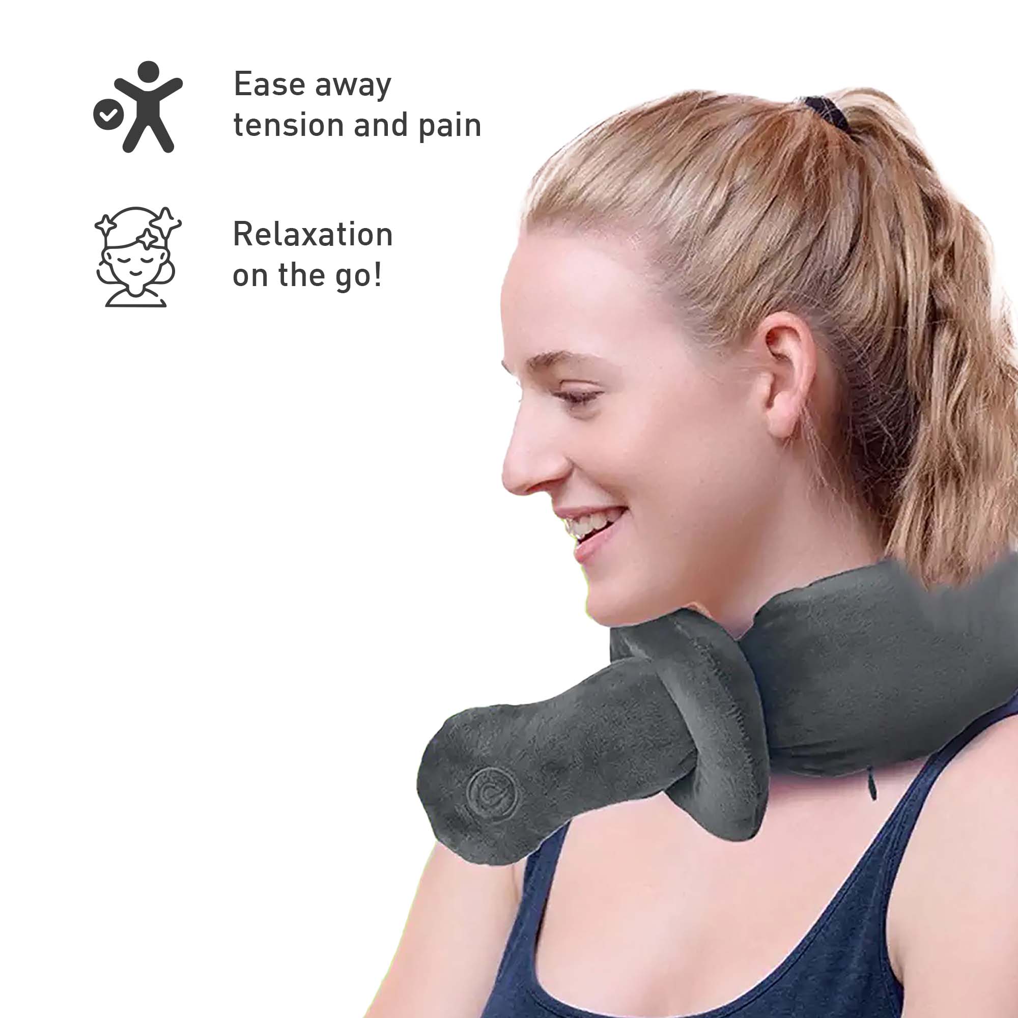 On-the-Go Travel Kit – Triple-Head Electric Toothbrush, Purtag Tracker, Portable Neck & Shoulder Massaging Wrap-1