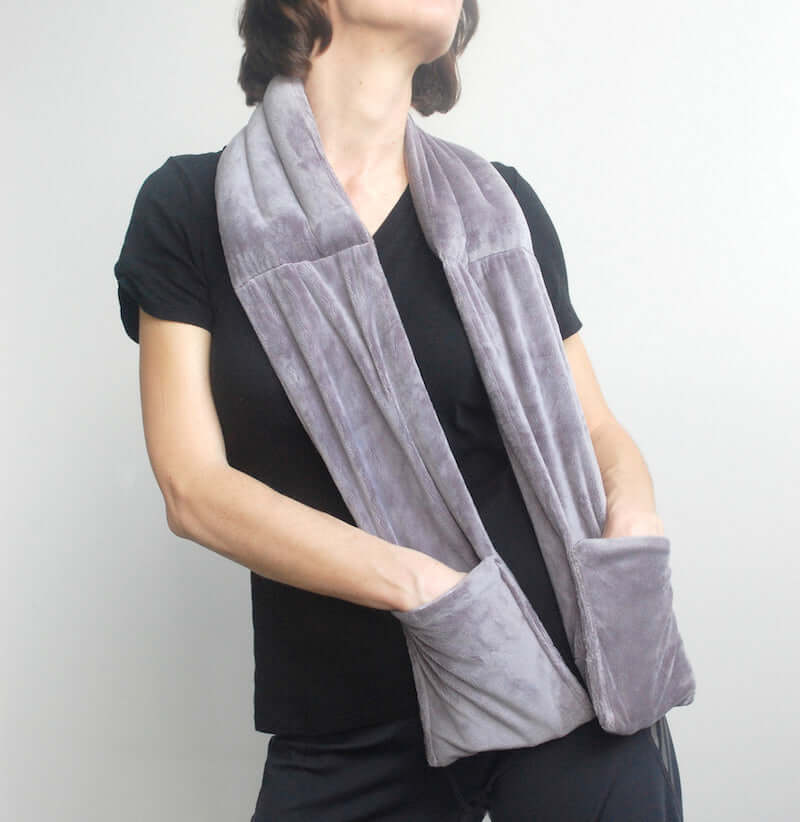 Warming Scarf for Soothing Hot/Cold Aromatherapy-1